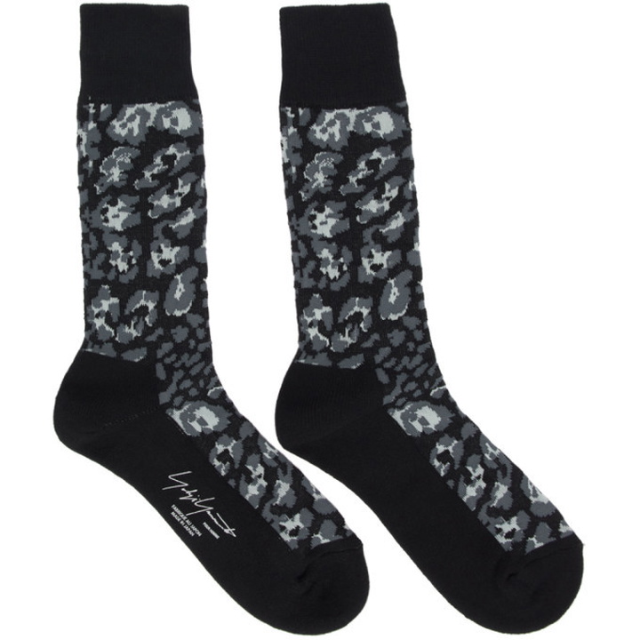 Photo: Yohji Yamamoto Black Leopard Socks