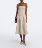 Jacquemus Paradiso wool-blend midi dress