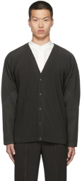 Homme Plissé Issey Miyake Color Pleats Spot Cardigan