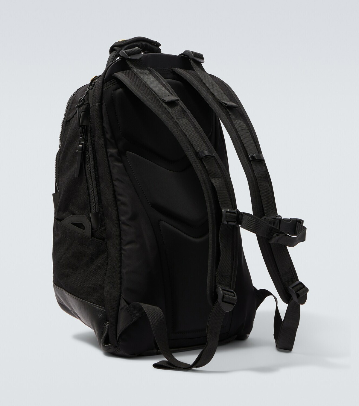 Visvim Cordura 20L leather-trimmed backpack