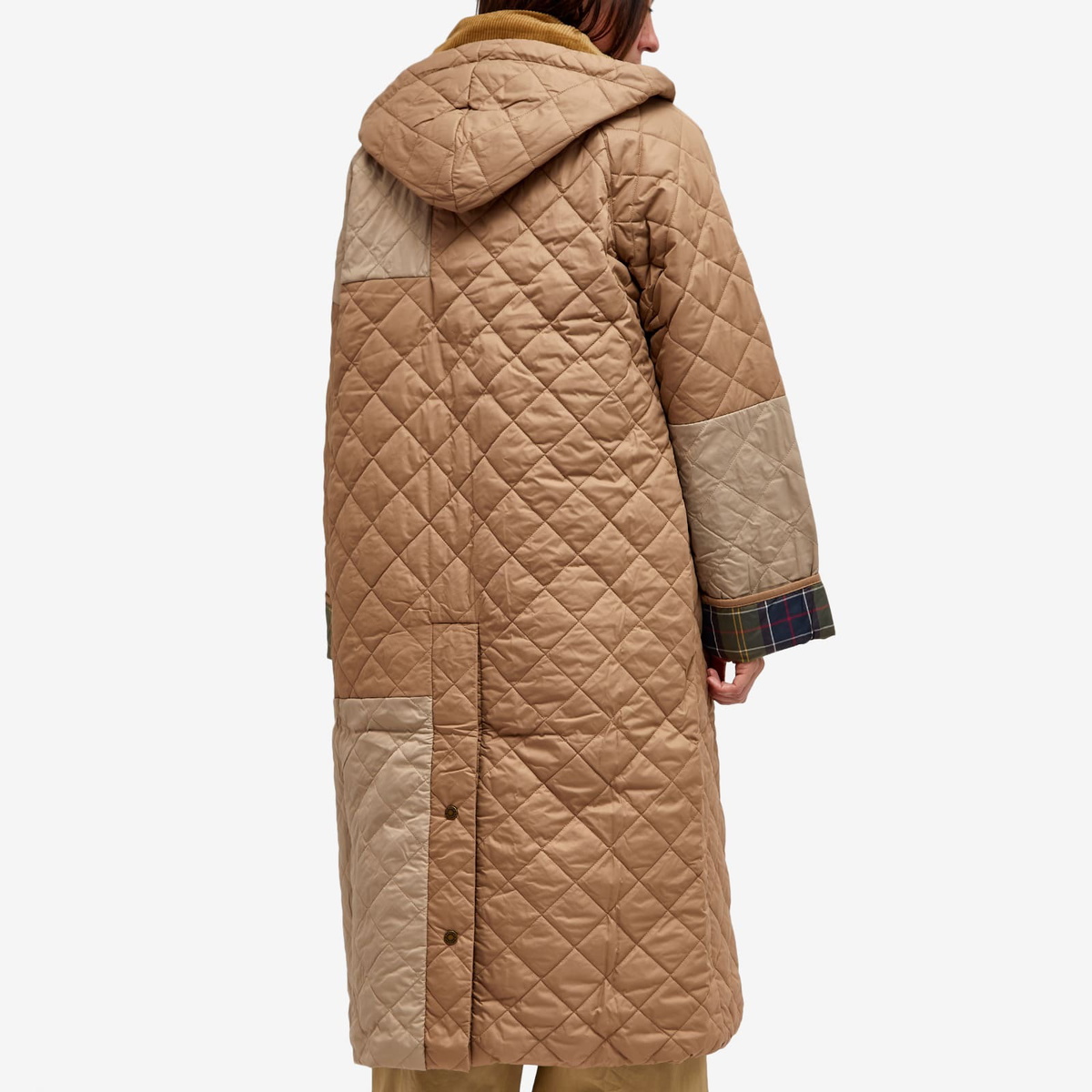 Ganni◆Barbour x GANNI BURGHLEY キルティング ジャケット Barbour x GANNI Burghley Quilted Wax Jacket | Liberty