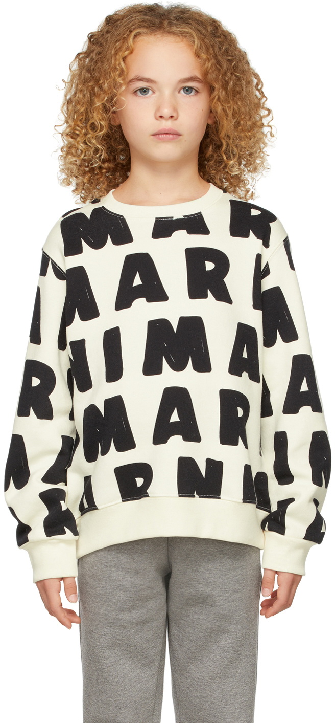 Marni Kids Logo Graphic Sweatshirt Marni