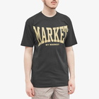 MARKET Men's Persistent Logo T-Shirt in Washed Black