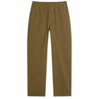 Foret Men's Calm Seersucker Trousers in Army