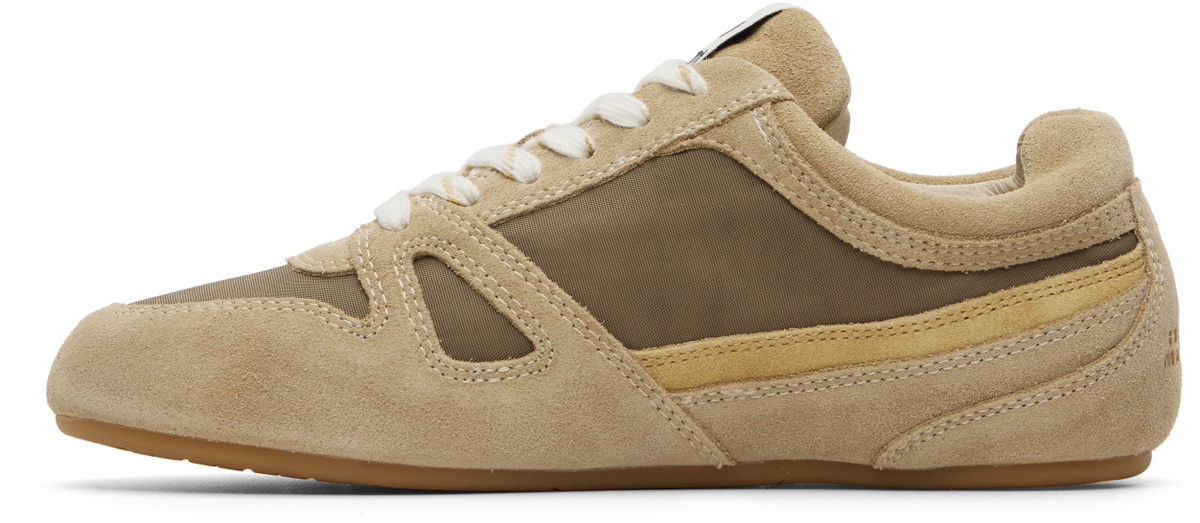 Isabel Marant Khaki Senny Low Sneakers