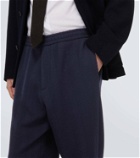 Giorgio Armani Herringbone wool pants