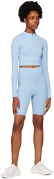 Norba SSENSE Exclusive Blue Nylon Sport Shorts