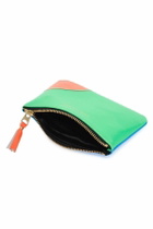 COMME DES GARCONS WALLET super fluo pouch Fluo