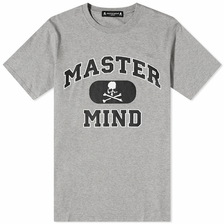 Photo: mastermind JAPAN Men's College T-Shirt in Top Grey