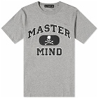mastermind JAPAN Men's College T-Shirt in Top Grey