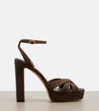 Jimmy Choo Kove woven platform sandals