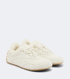 Bottega Veneta Orbit Flash shearling-lined suede sneakers