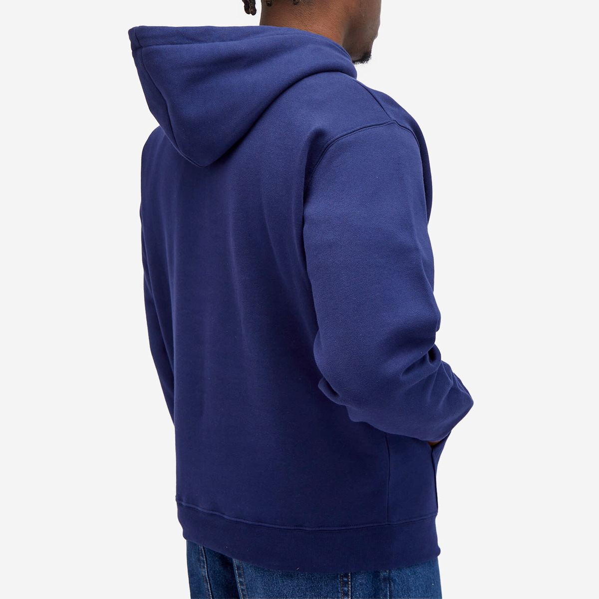 【POLAR SKATE CO】POLAR Dave Hoodie Pink Dress [DARK BLUE] Dave Hoodie | Pink Dress - Dark Blue – Polar Skate Co.