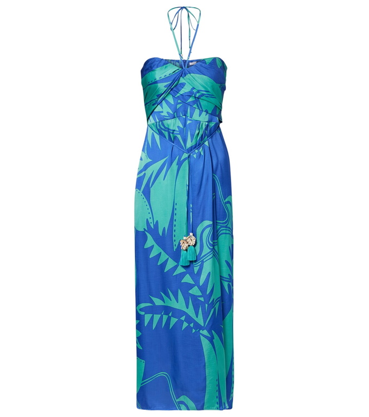 knee length dresses for ladies Poupette St. Barth Women's Reine Midi Dress main image 1