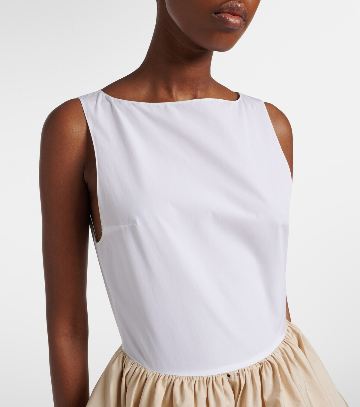Loewe Paula's Ibiza cotton poplin midi dress