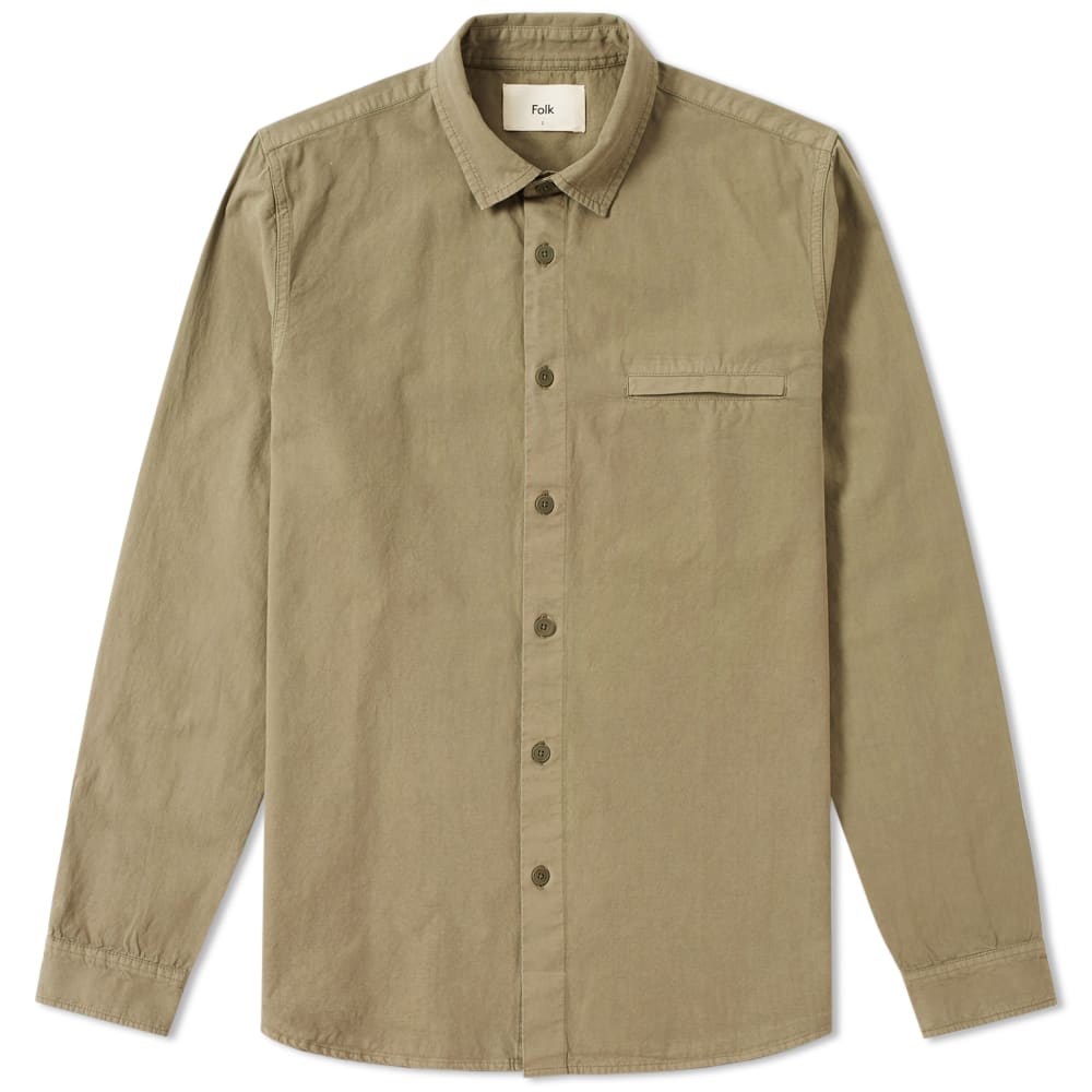 Folk Elbow Patch Shirt Folk