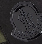 Moncler - Logo-Appliquéd Shell Messenger Bag - Green