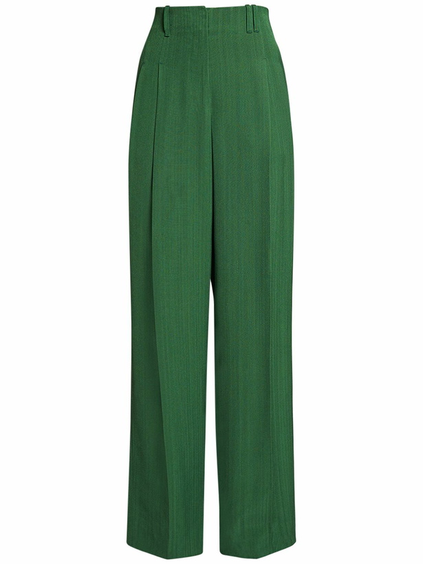 Photo: JACQUEMUS - Le Pantalon Titolo Silk Blend Pants