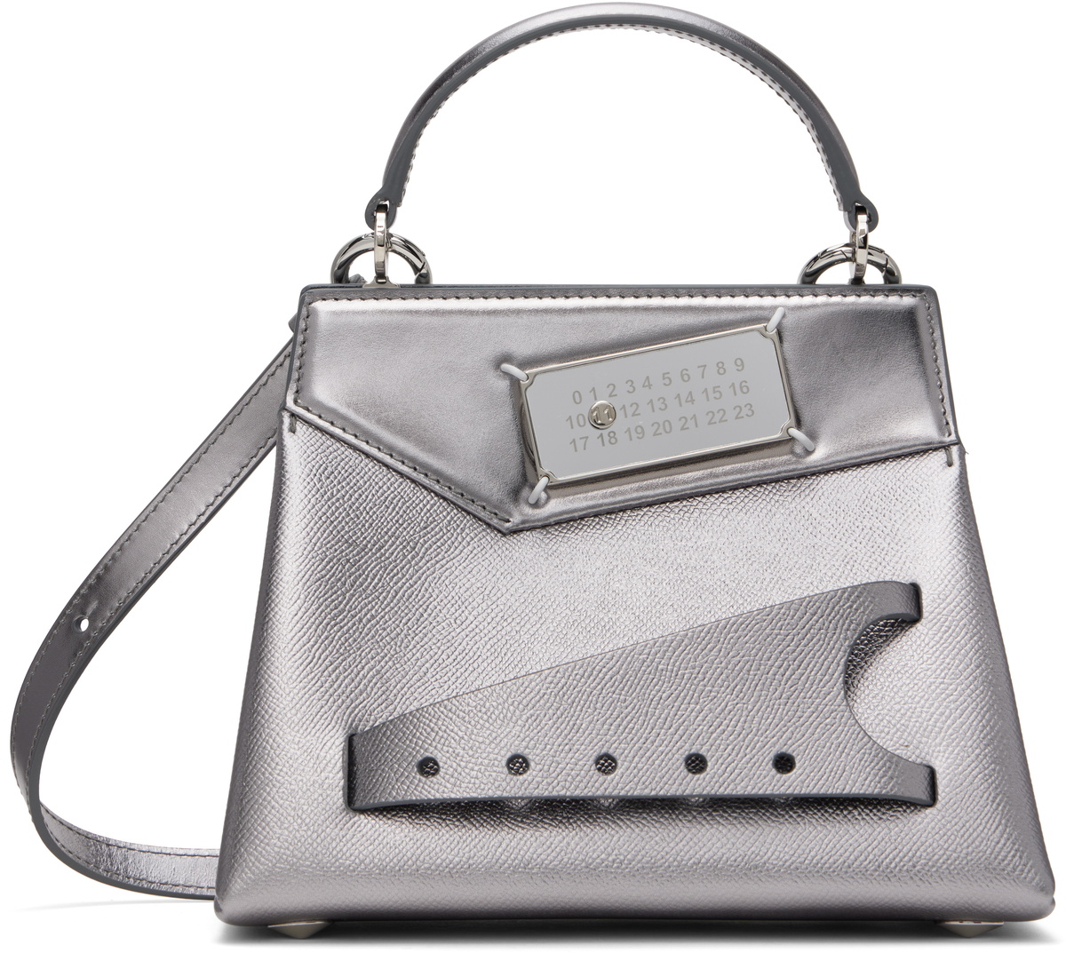 Maison Margiela Silver Snatched Small Bag Maison Margiela