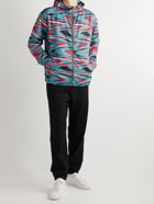 Missoni - Printed Shell Hooded Jacket - Blue