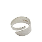 Jil Sander Men's Ancestor Ring 1 in Silver