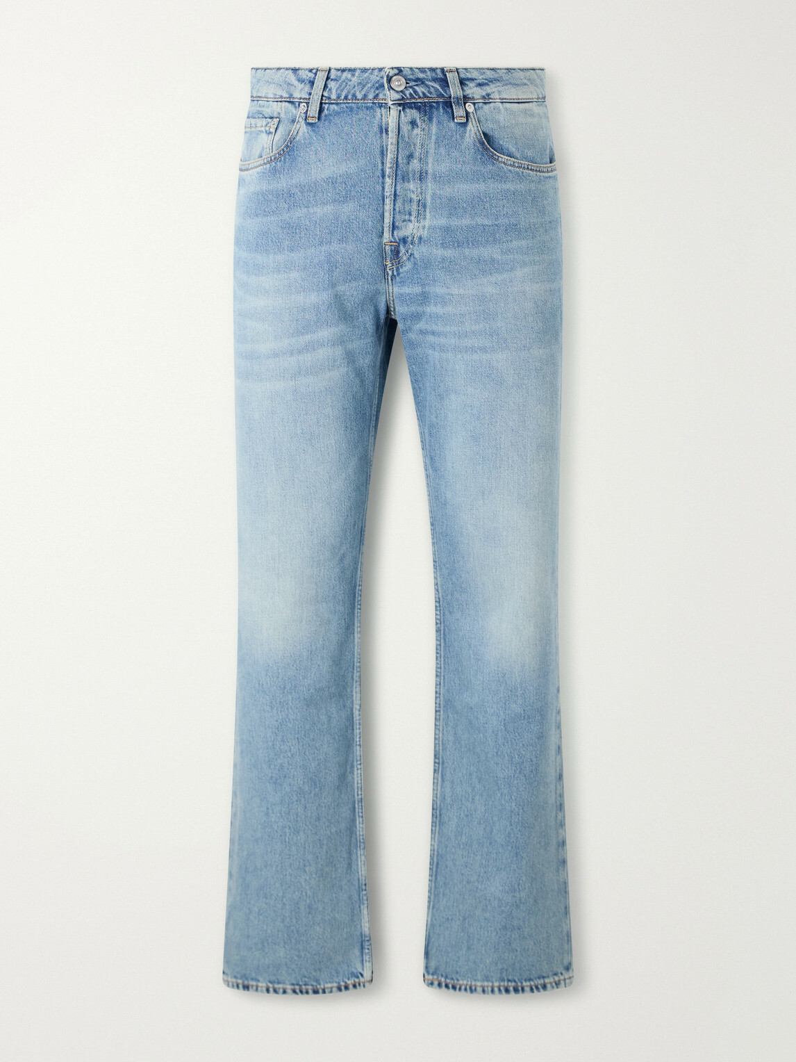Our Legacy - Slate Cut Straight-Leg Organic-Cotton Jeans - Blue