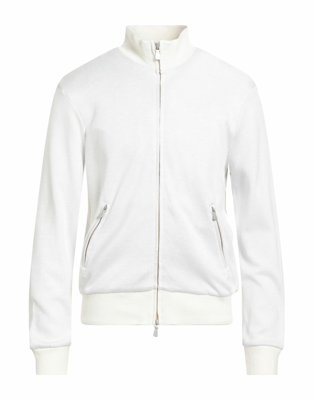 Photo: Eleventy Mens Sweatshirt Ivory