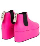 Loewe Leather platform Chelsea boots