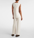 Velvet Acie linen vest