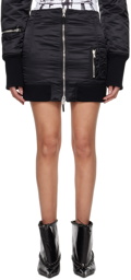 Jean Paul Gaultier Black 'The Bomber' Miniskirt