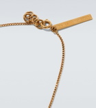 Dries Van Noten Embellished chain necklace