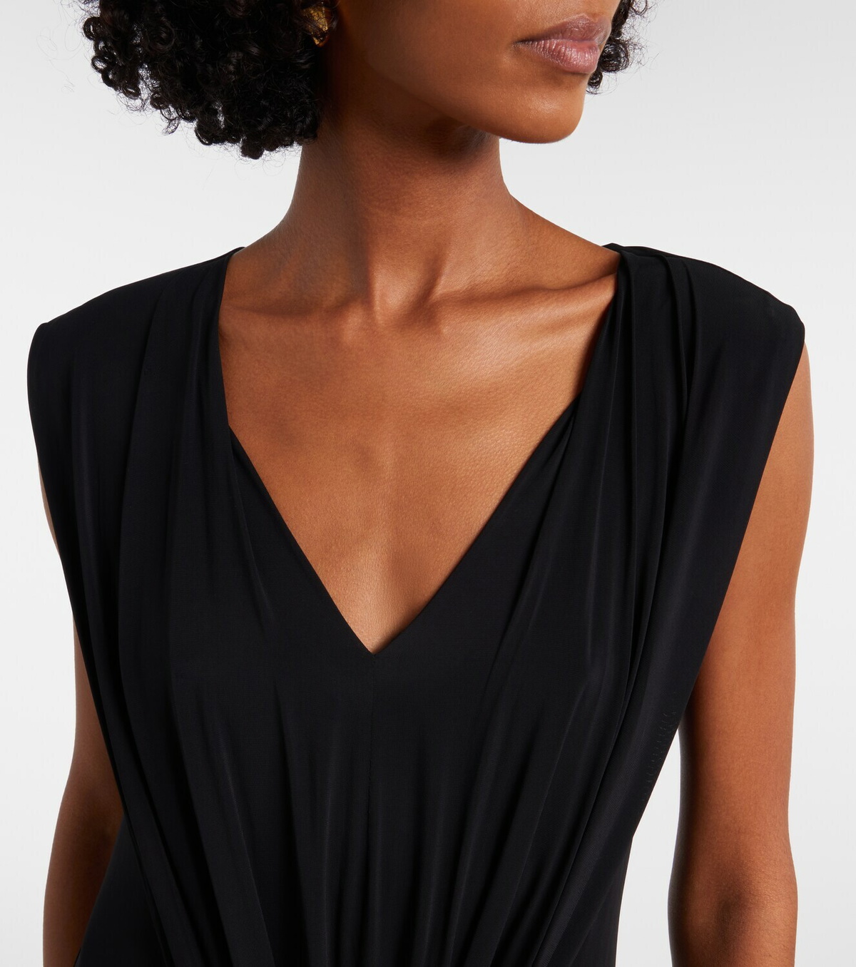Sportmax Draped maxi dress