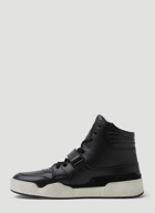 Alsseh High-Top Sneakers in Black