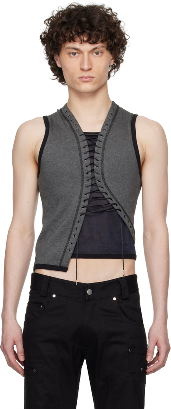 Photo: GmbH Gray Nancy Tank Top