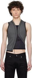 GmbH Gray Nancy Tank Top
