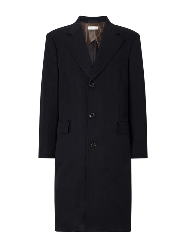 Photo: Our Legacy - Dolphin Virgin Wool-Gabardine Coat - Black