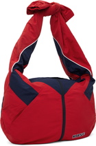 Martine Rose Red & Navy Track Jacket Tote