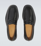 Our Legacy Light leather penny loafers