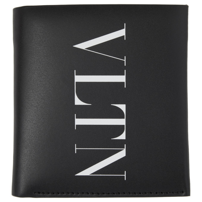 Photo: Valentino Black Valentino Garavani VLTN Wallet