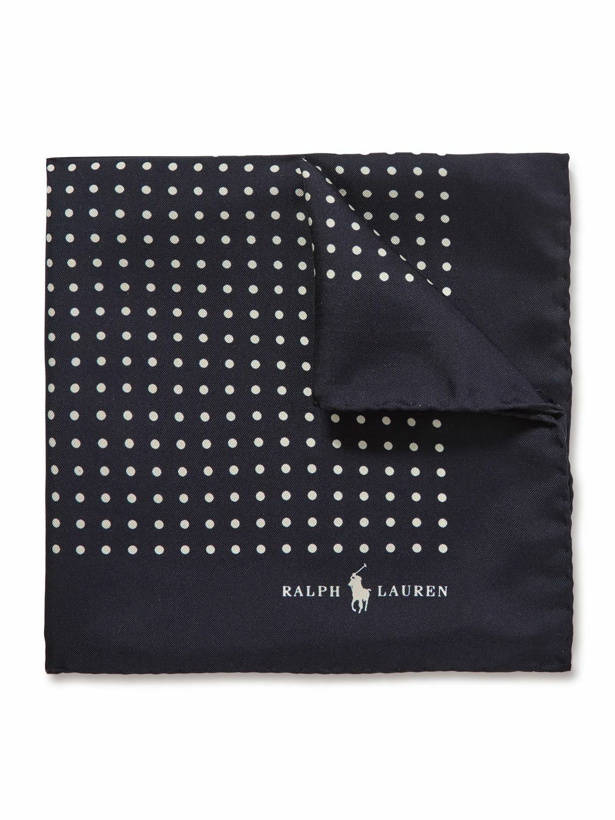 Photo: Polo Ralph Lauren - Polka-Dot Silk Pocket Square