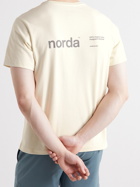 norda - Logo-Print Organic Cotton-Jersey T-Shirt - Neutrals