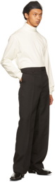 MISBHV Black Recordings Relaxed Tailored Trousers