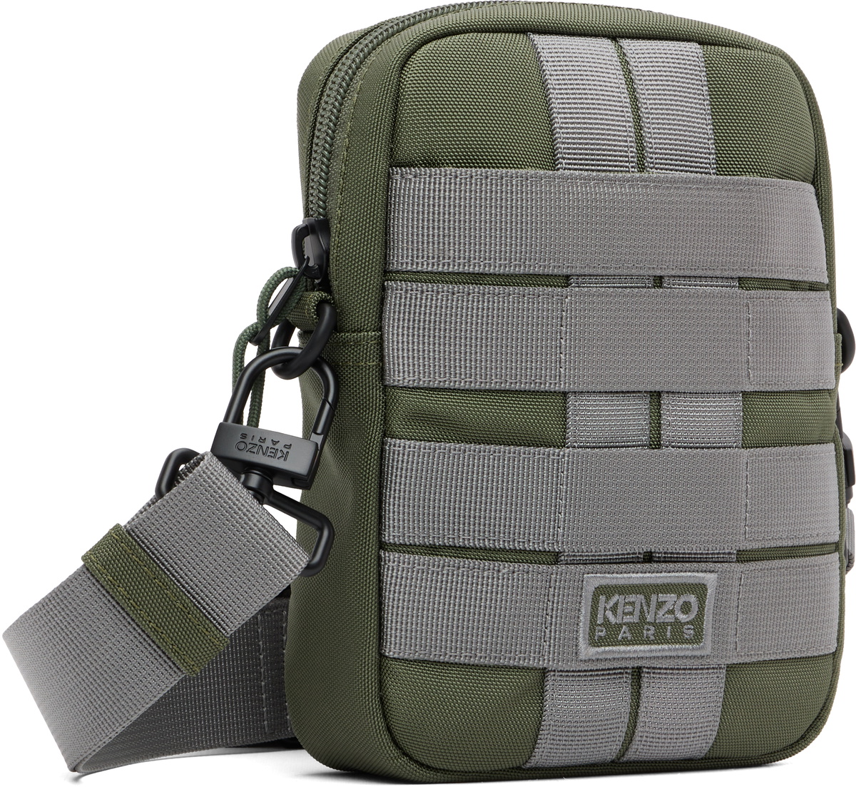 Kenzo Khaki Kenzo Paris Sling Bag
