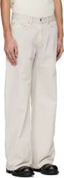 HOPE Off-White Shake Jeans