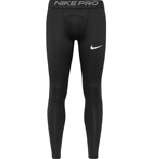 Nike Training - Pro Logo-Print Dri-FIT Tights - Black