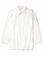 Amomento - Oversized Organic Cotton-Poplin Shirt - White