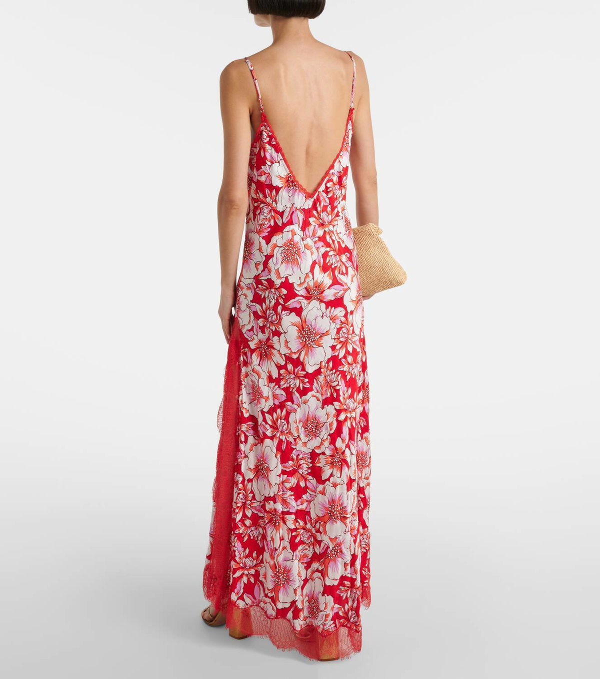 【Poupette St Barth】 Luciaプリントミディドレス Poupette St Barth Lucia printed midi dress Poupette St Barth
