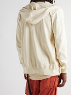 Rick Owens - Organic Cotton-Jersey Zip-Up Hoodie - Neutrals