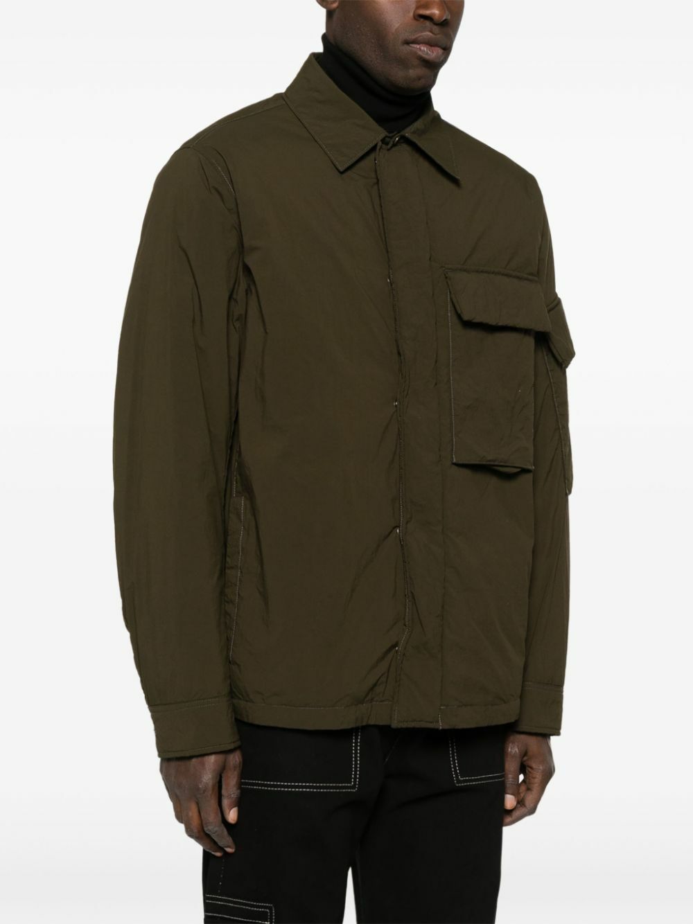 TEN C - Padded Shirt Jacket Ten C