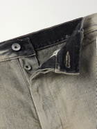 DRKSHDW by Rick Owens - Work Straight-Leg Denim Shorts - Gray